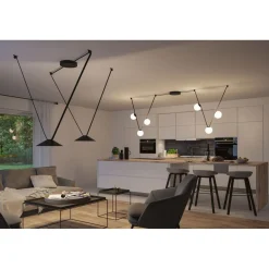 Ripustettava valaisin Paulmann ULine Ball Ø15cm LED 3000K 8W valkoinen/musta