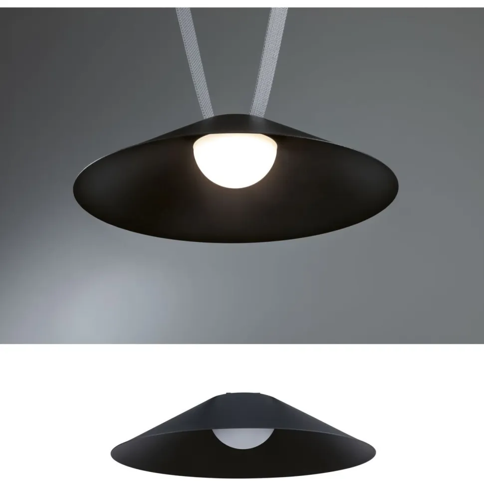 Ripustettava valaisin Paulmann ULine Cone Ø35cm LED 3000K 12W musta
