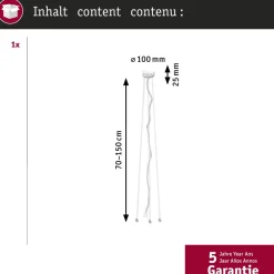 Ripustussarja Paulmann Volea-valaisimelle