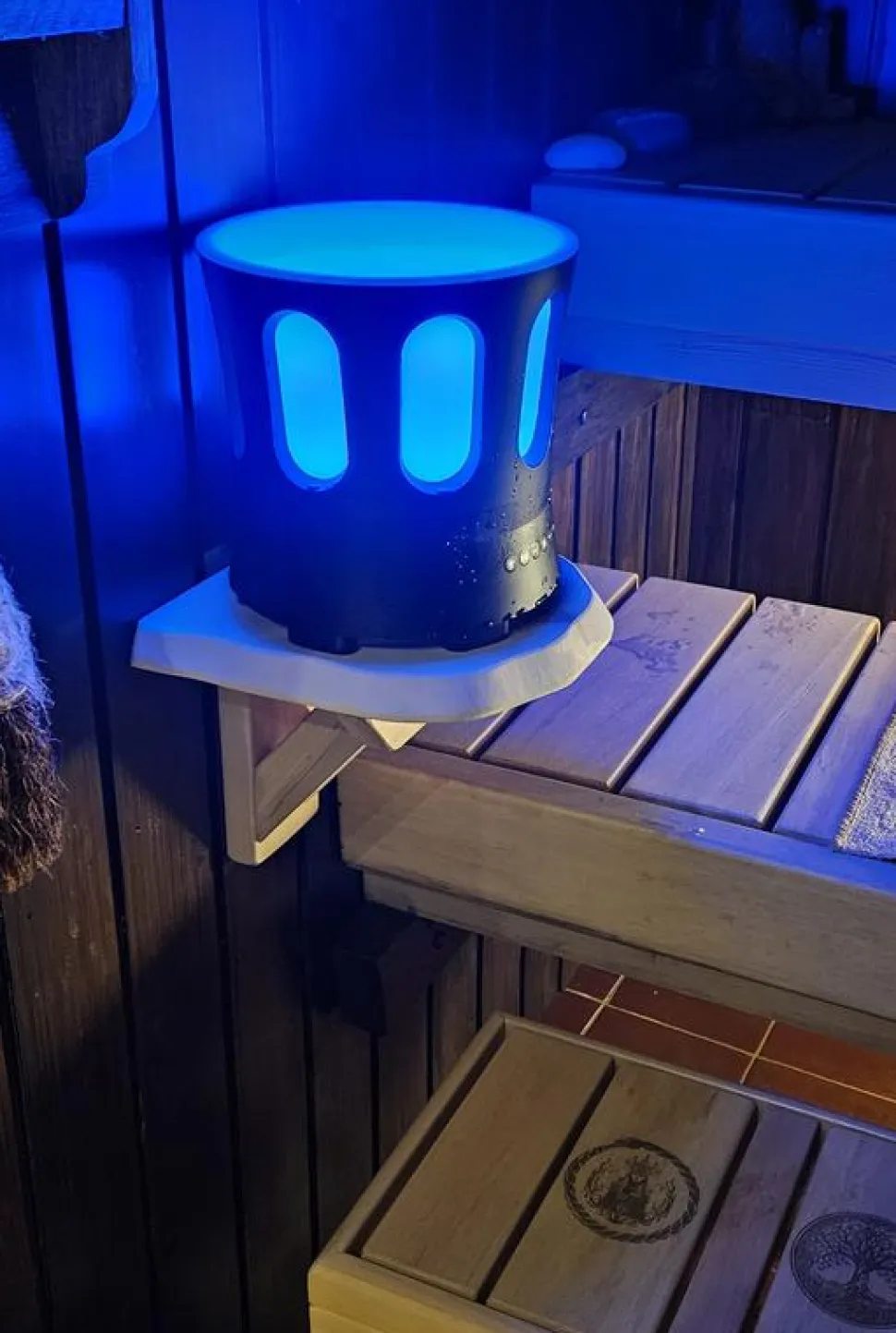 Saunakaiutin ZONE Speaker Bluetooth vedenkestävä musta