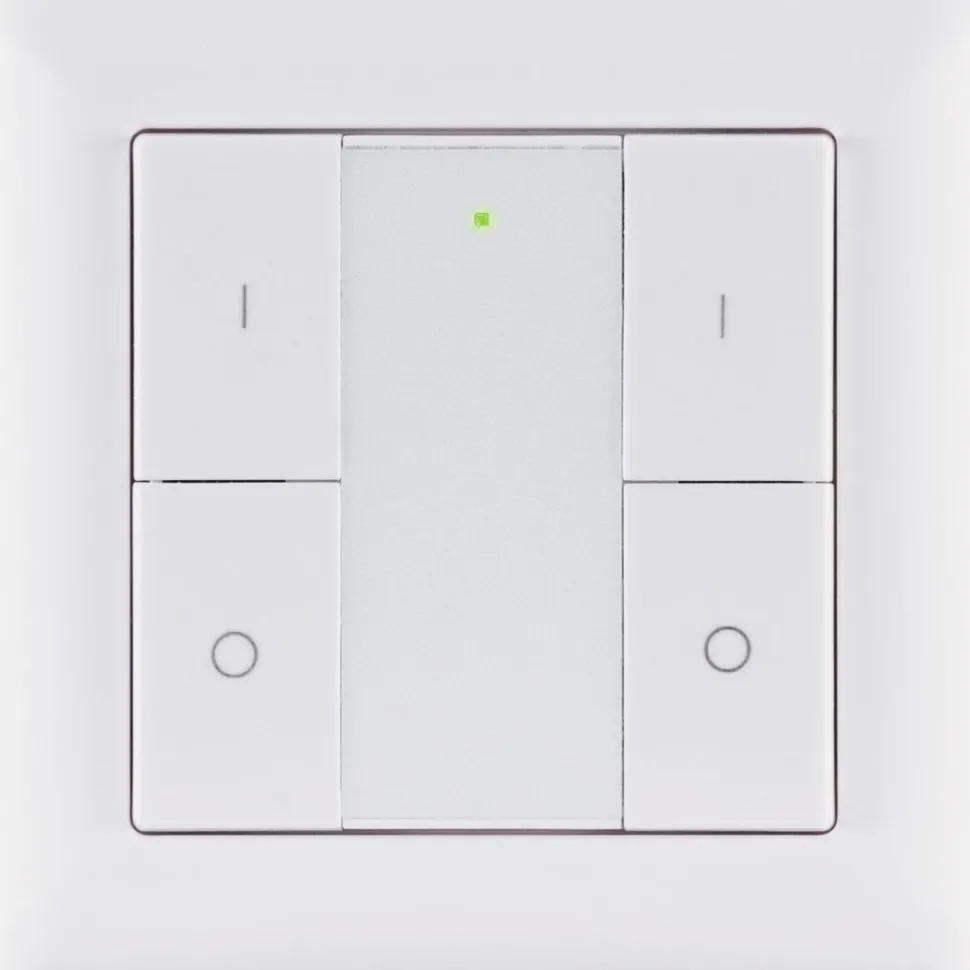 Seinäkytkin ja himmennin Paulmann, Smart Home Zigbee 3.0, valkoinen