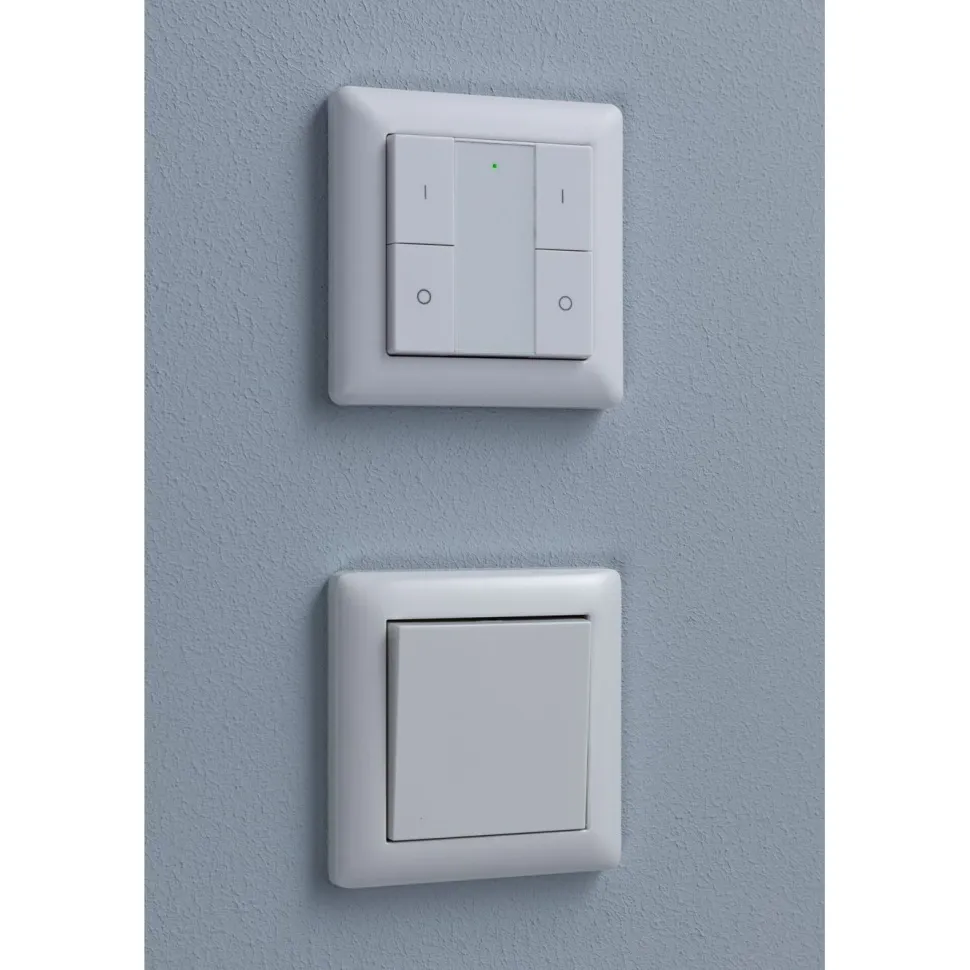 Seinäkytkin ja himmennin Paulmann, Smart Home Zigbee 3.0, valkoinen