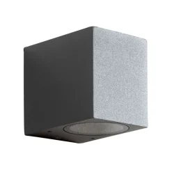 Seinävalaisin Airam Sund, max 11W, GU10, 80x68x93mm, IP44, antrasiitti/kirkas