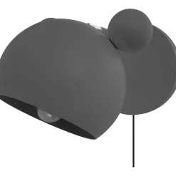 Seinävalaisin Heat Mouse harmaa