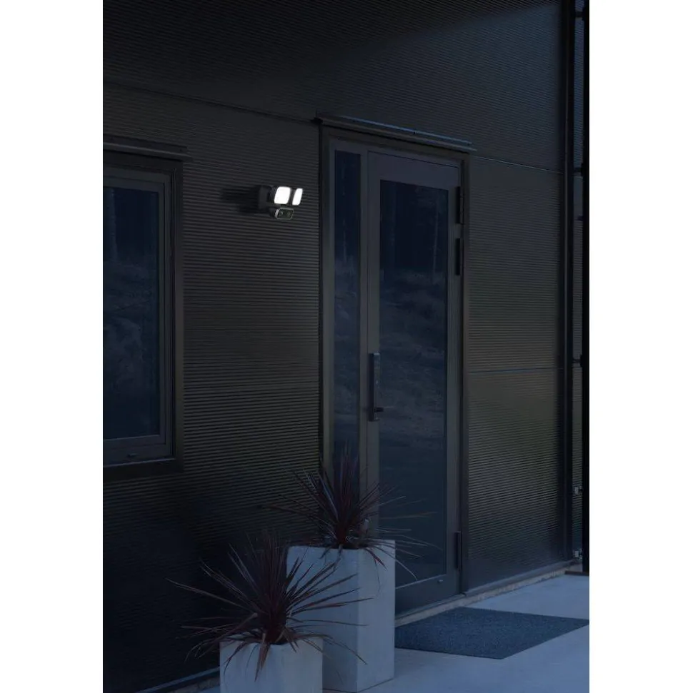 Seinävalaisin Konstsmide Smartlight 7869-750 musta 24W kamera kaiutin mikrofoni