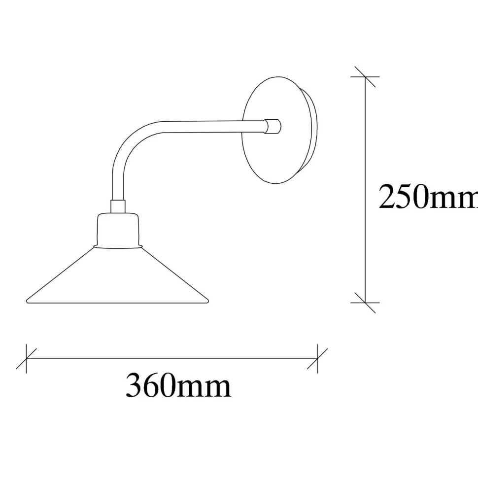 Seinävalaisin Linento Lighting Sivani, messinki