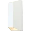 Seinävalaisin Sala IP44 90x90x220 mm ylös/alas valkoinen