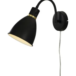 Seinävalaisin Aneta Lighting Idre, musta
