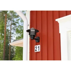 Seinävalaisin Averia AVG03GH grafiitinharmaa ylöspäin