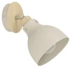 Seinävalaisin Eglo Arrecife, E27, 28W, IP20, hiekka/puu