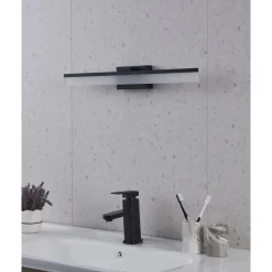 Seinävalaisin Eglo Palmital, 59.5x8cm, LED, 11W, IP44, musta