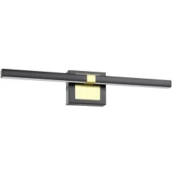 Seinävalaisin Eglo Peguera, 60cm, LED, 11W, IP44, musta/messinki