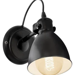 Seinävalaisin Eglo Priddy 21,5cm musta