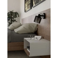 Seinävalaisin Eglo Segovia, E27, 40W, IP20, musta