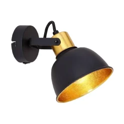 Seinävalaisin Globo Fillo 40W musta