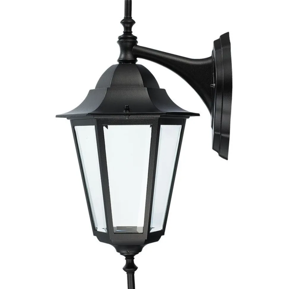 Seinävalaisin Kartano PRY-U 200x276x480 mm musta
