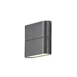 Seinävalaisin Konstsmide Chieri 7972-370 LED harmaa
