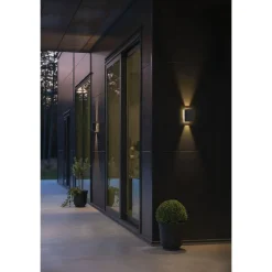 Seinävalaisin Konstsmide Cremona 7871-370 antrasiitti LED 3x3W