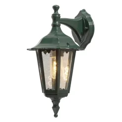 Seinävalaisin Konstsmide Firenze 7231-600 220x240x390 mm alasuunta pieni vihreä
