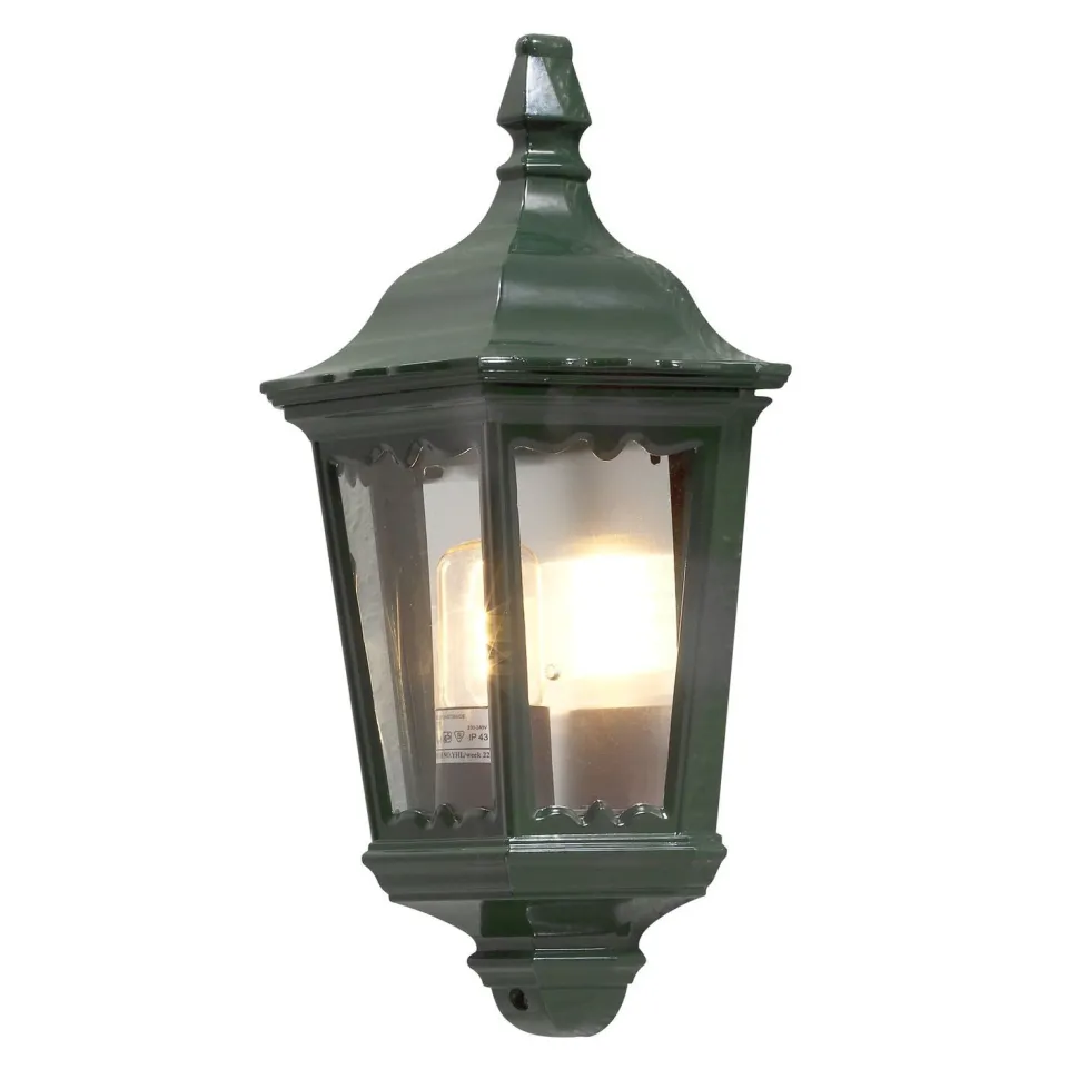 Seinävalaisin Konstsmide Firenze 7229-600250x160x445 mm pidikkeetön vihreä