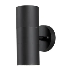Seinävalaisin Konstsmide Modena Max 7656-750 75x130x195 mm ylös/alas musta