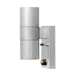 Seinävalaisin Konstsmide Modena 7542-320 65x110x200 mm ylös/alas liiketunnistimella sinkitty teräs
