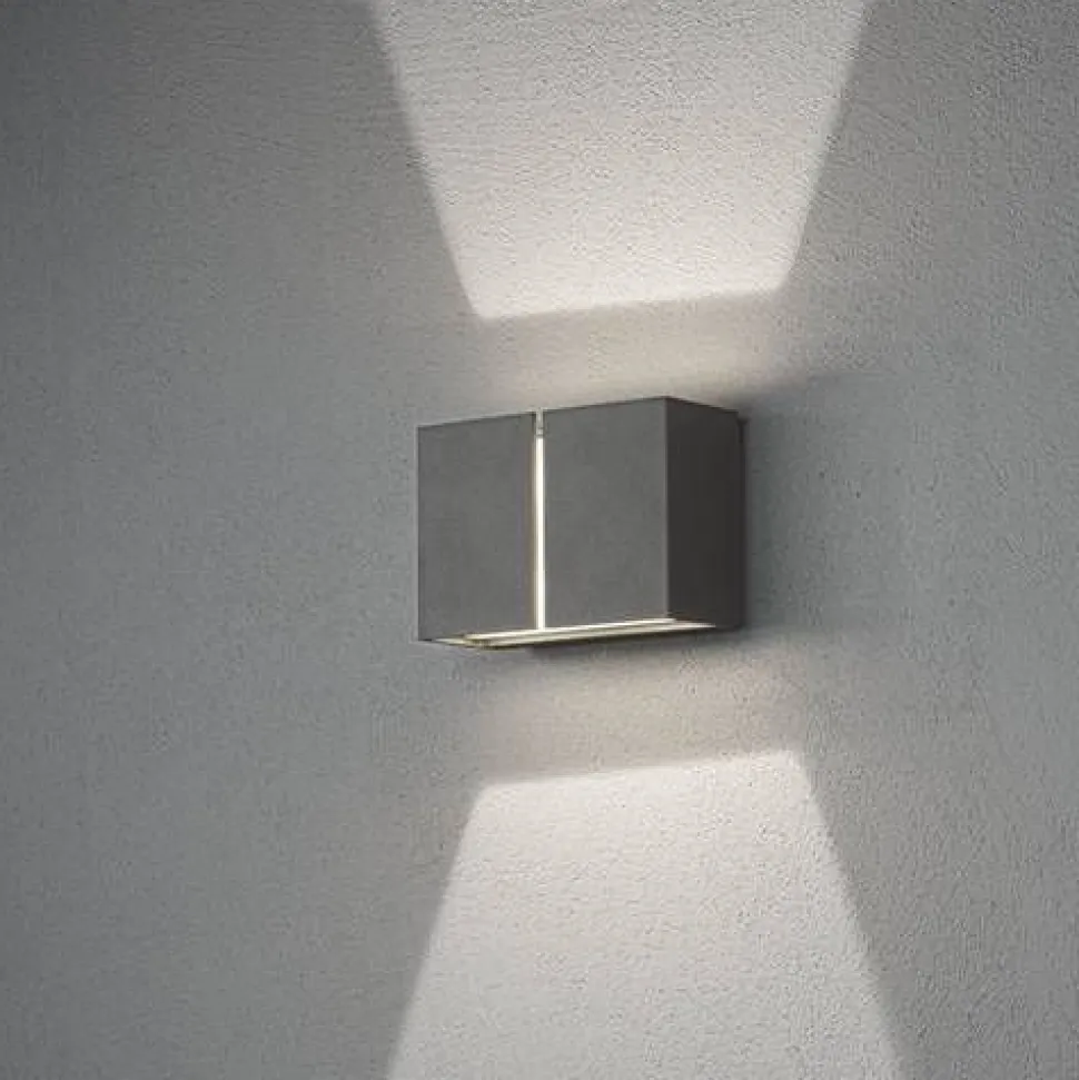 Seinävalaisin Konstsmide Pavia 7877-370 antrasiitti LED 4x3W