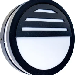 Seinävalaisin LED Energie Ø141x56mm ritilä GX53 max. 9W musta
