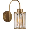 Seinävalaisin Linento Lighting 9041-1A, ø12cm, E27, max. 40W, IP20, kulta