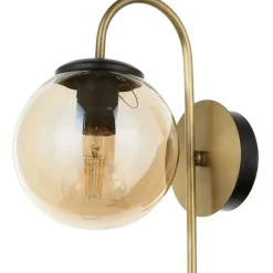 Seinävalaisin Linento Lighting AP-4331-1BSY, Ø20cm, musta/antiikki