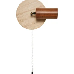 Seinävalaisin Linento Lighting App beige/saksanpähkinä