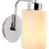 Seinävalaisin Linento Lighting Balcova hopea