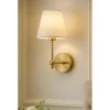 Seinävalaisin Linento Lighting BRZ-343417, ø10-15cm, E27, max. 40W, IP20, kerma/kulta