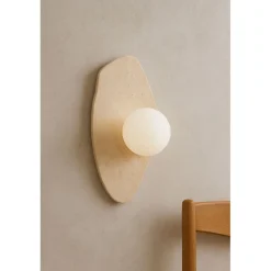 Seinävalaisin Linento Lighting Busy beige/valkoinen