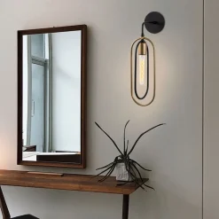 Seinävalaisin Linento Lighting Cerco kulta