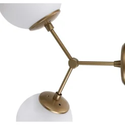 Seinävalaisin Linento Lighting Damar 2-osainen kulta