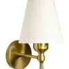 Seinävalaisin Linento Lighting 242427 kulta/luonnonvalkoinen