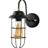 Seinävalaisin Linento Lighting Mahoney musta