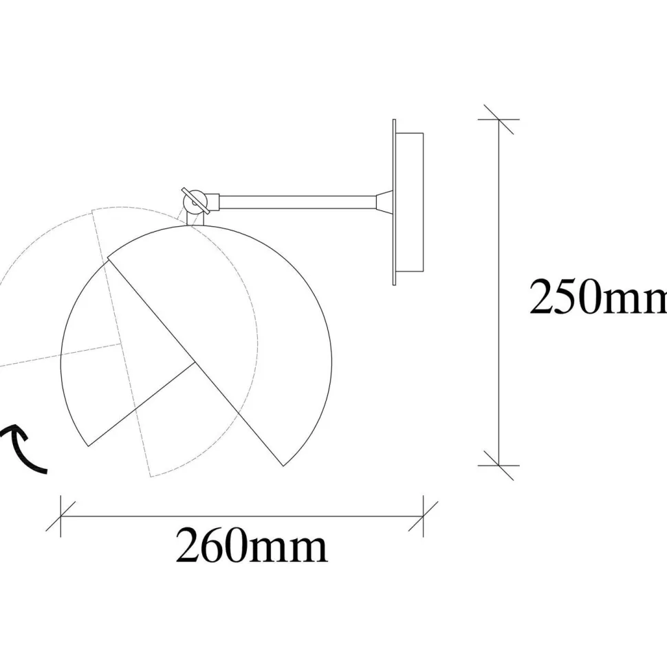 Seinävalaisin Linento Lighting Meadow musta/kulta