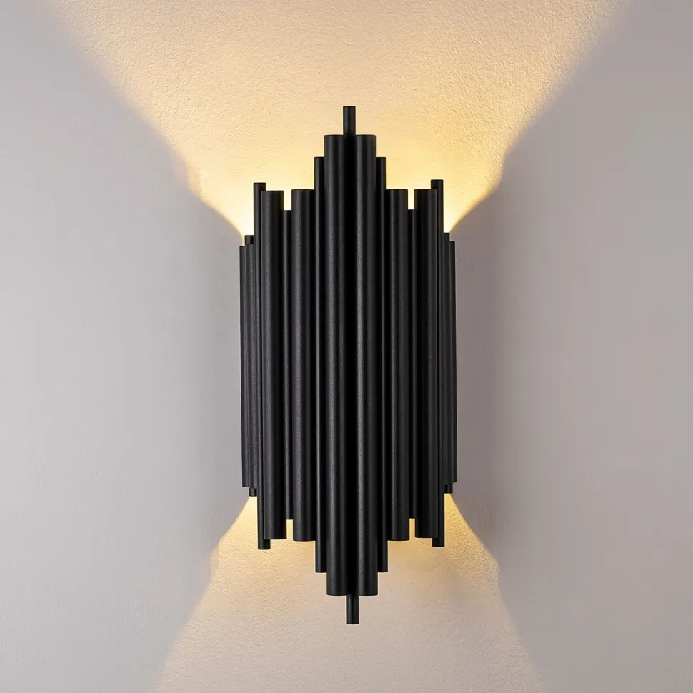 Seinävalaisin Linento Lighting Reis, musta