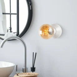 Seinävalaisin Linento Lighting Spot, E27, valkoinen