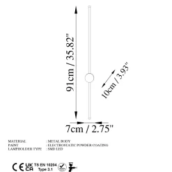 Seinävalaisin Linento Lighting Sword, kulta