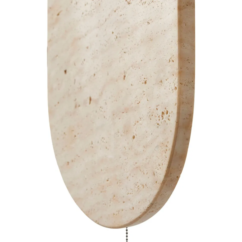 Seinävalaisin Linento Lighting Tor-Bell beige/valkoinen