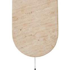 Seinävalaisin Linento Lighting Tor-Bell beige/valkoinen