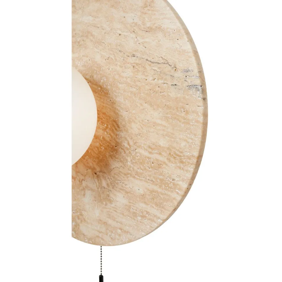 Seinävalaisin Linento Lighting Tor-Nun-B beige/valkoinen