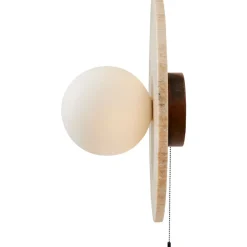 Seinävalaisin Linento Lighting Tor-Nun-B beige/valkoinen