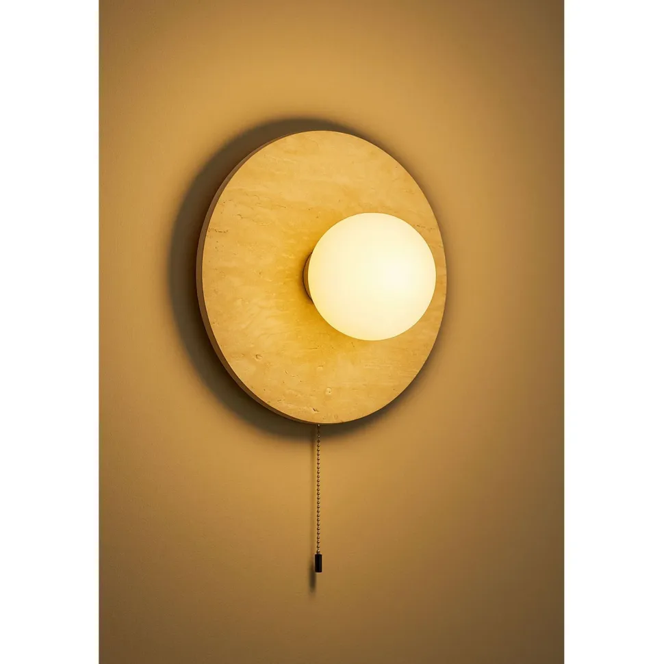 Seinävalaisin Linento Lighting Tor-Nun-B beige/valkoinen