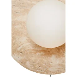 Seinävalaisin Linento Lighting Tor-Nun-B beige/valkoinen