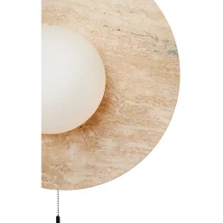 Seinävalaisin Linento Lighting Tor-Nun-B beige/valkoinen