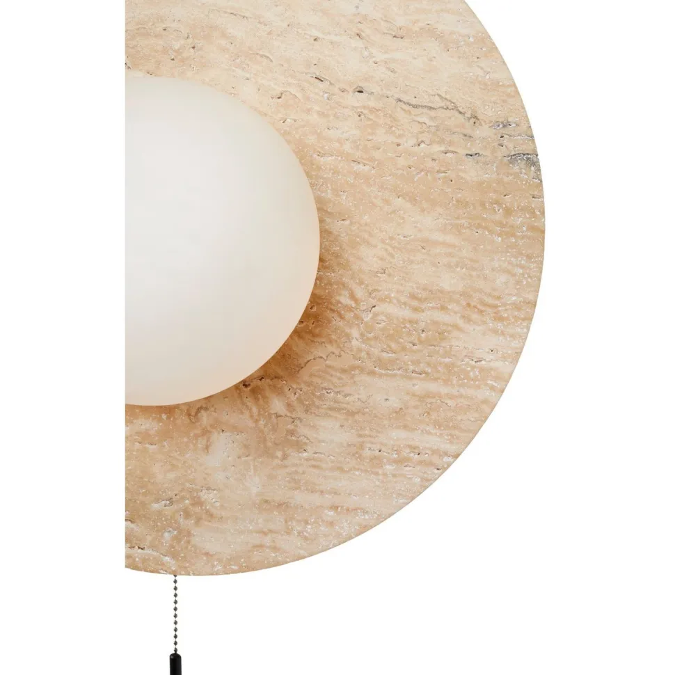 Seinävalaisin Linento Lighting Tor-Nun-B beige/valkoinen